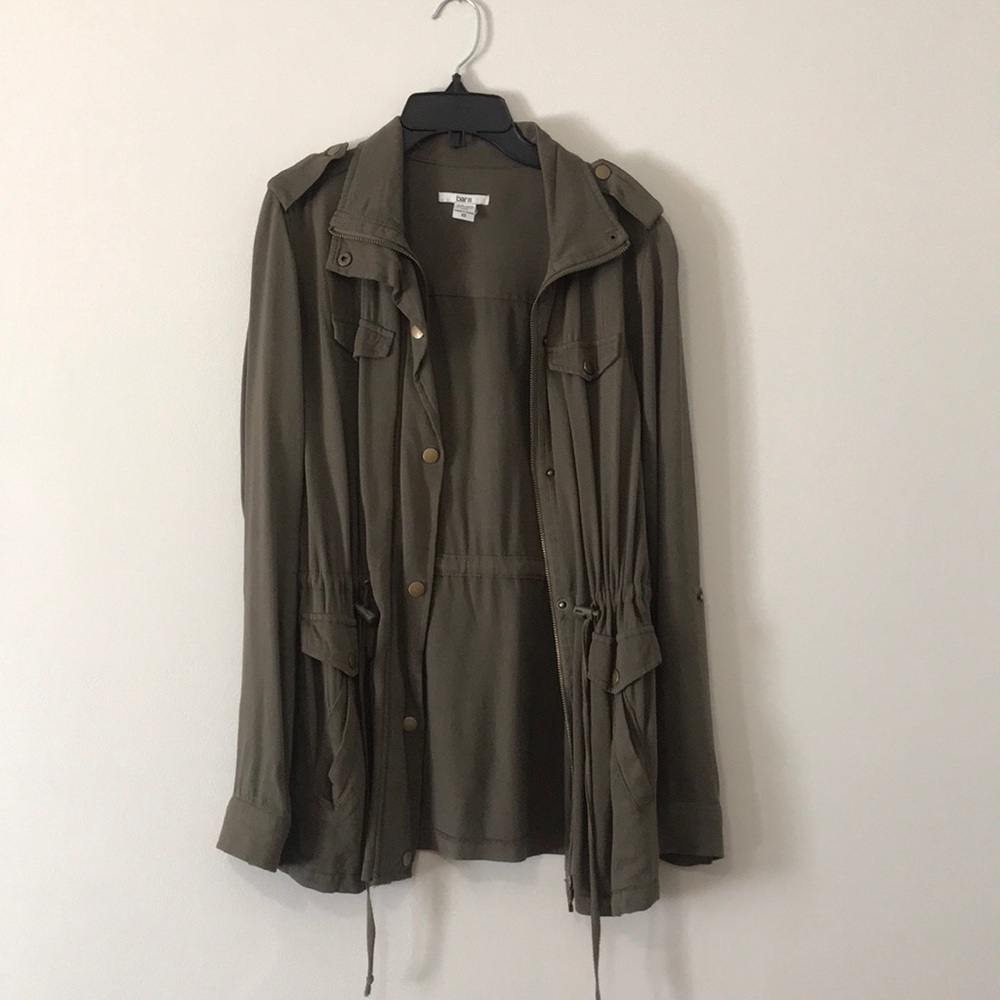 Green Soft Utility Style ZIP up